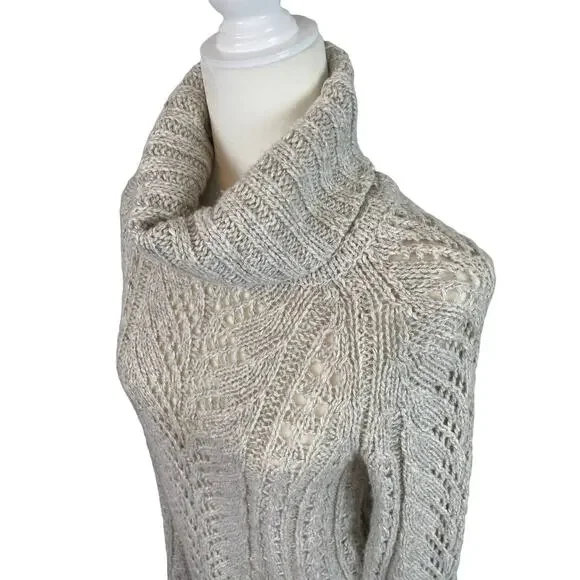 Anthropologie Sleeping On Snow Women's Small Eldora Wool Blend Knit Sweater - Picture 3 of 10